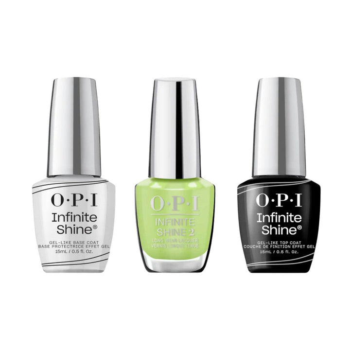 nail paint set, OPI Infinite Shine Top, Base & Colour Trio Summer Make The Rules 2023 Collection