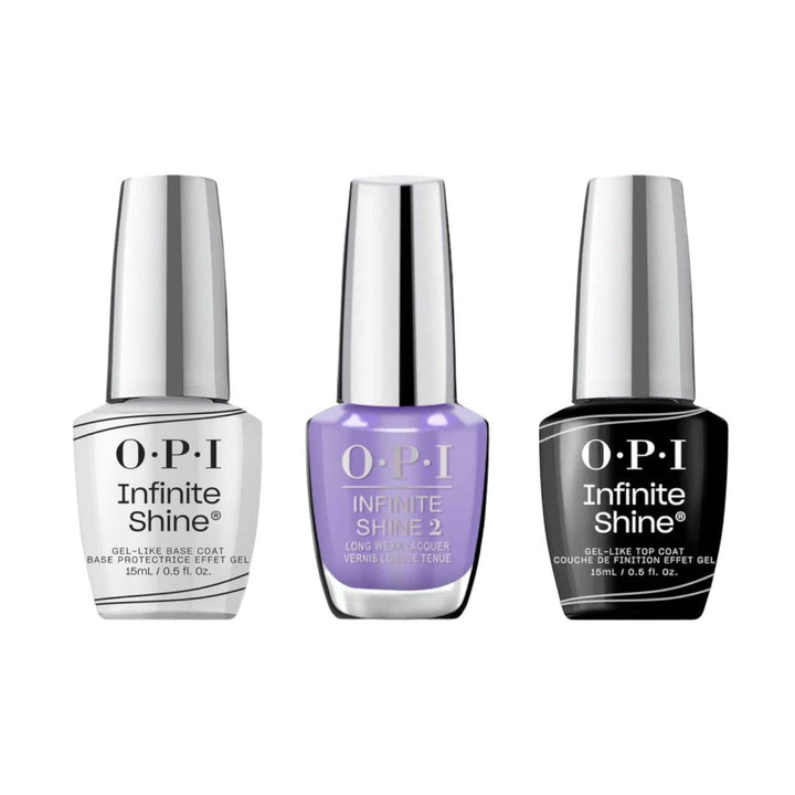 nail paint set, OPI Infinite Shine Top, Base & Colour Trio Summer Make The Rules 2023 Collection