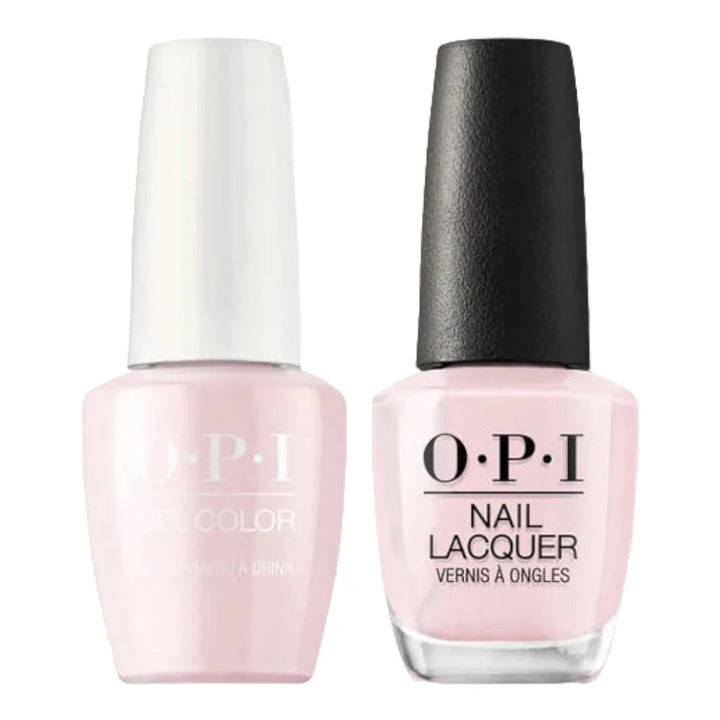 opi gel polish & matching opi nail lacquer N51 Let Me Bayou A Drink