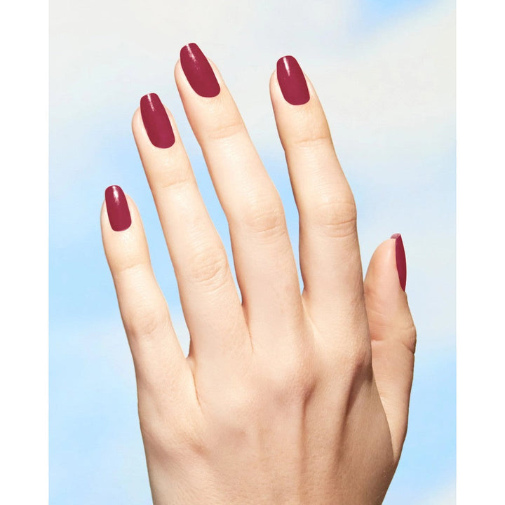OPI Nature Strong Give A Garnet NAT014, mani n pedi