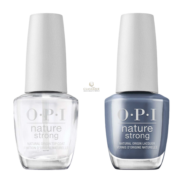OPI Nature Strong Top and Colour Combo NAT020 Force Of Nailture, nails north york