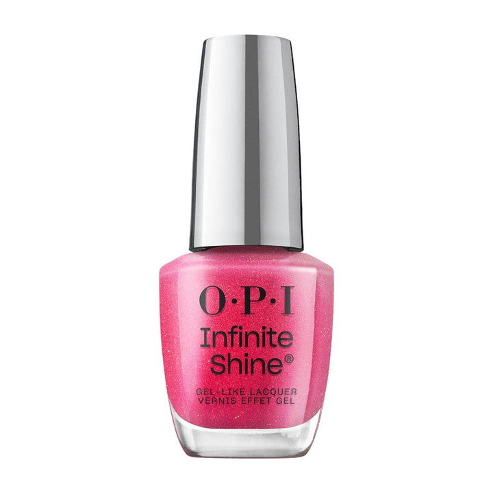 OPI Infinite Shine, Feelin' Myself, Shimmer Hot Pink Nail Lacquer Gel, opi nail polish, opi nail polish colors, where can you buy opi nail polish, opi infinite shine​, opi infinite shine canada