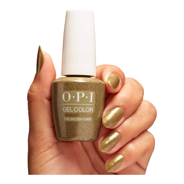 OPI Gel Colour - Five Golden Flings #HPQ02

