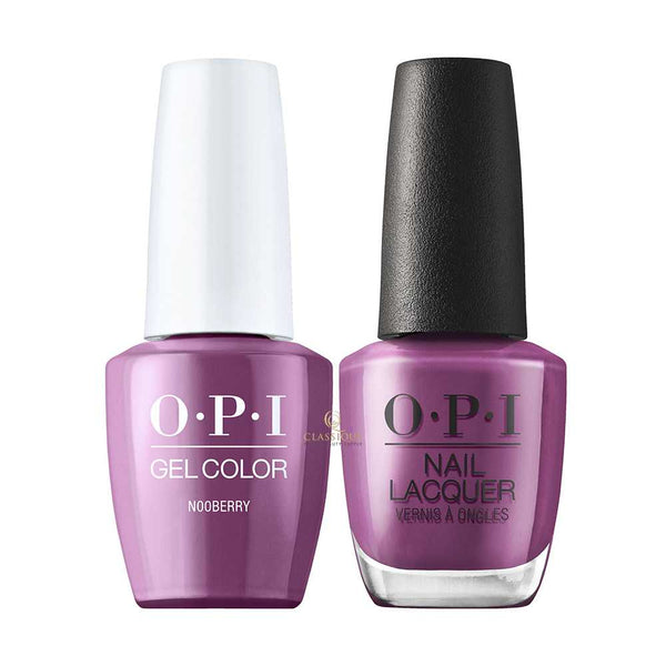 berry color nail polish