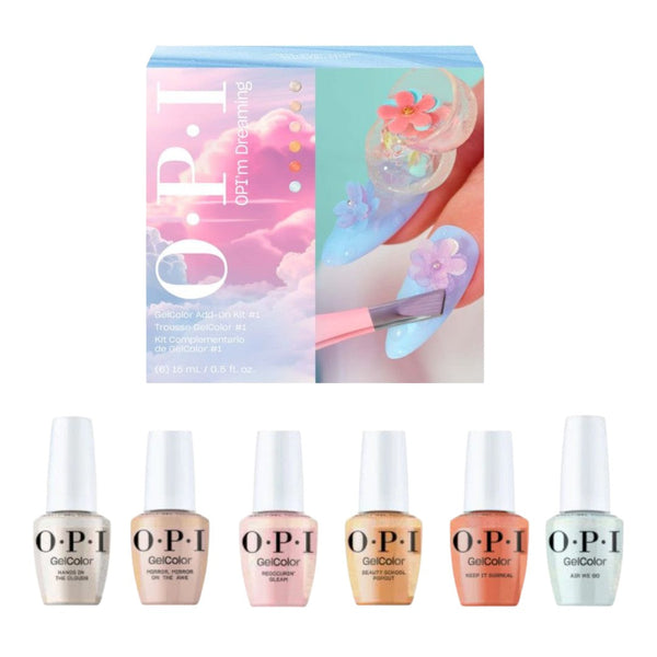 OPI'm Dreaming Spring 2025 Collection, Add-On Kit 1, opi gel polish set, opi gel polish​, opi gel nail polish, opi gel polish canada​, opi nail gel polish​, where can i buy opi gel polish