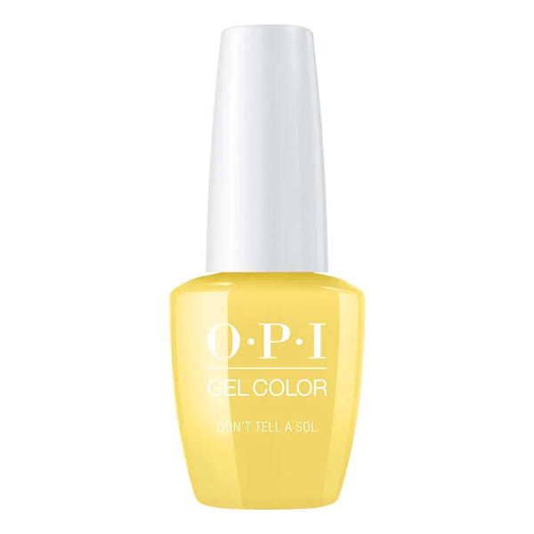 opi pale yellow nail polish