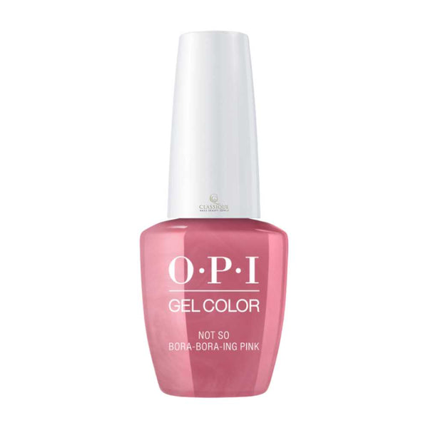 opi gel polish, opi gel color Not So Bora-Bora-ing Pink #GCS45 