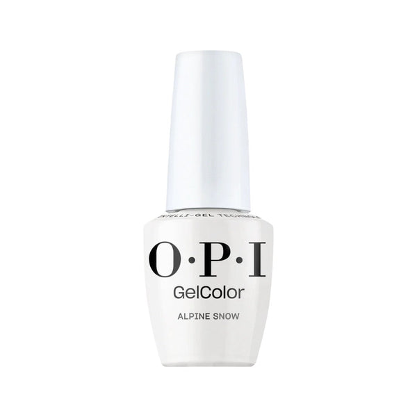 opi alpine snow, opi gel color, Pearl White Nail Color